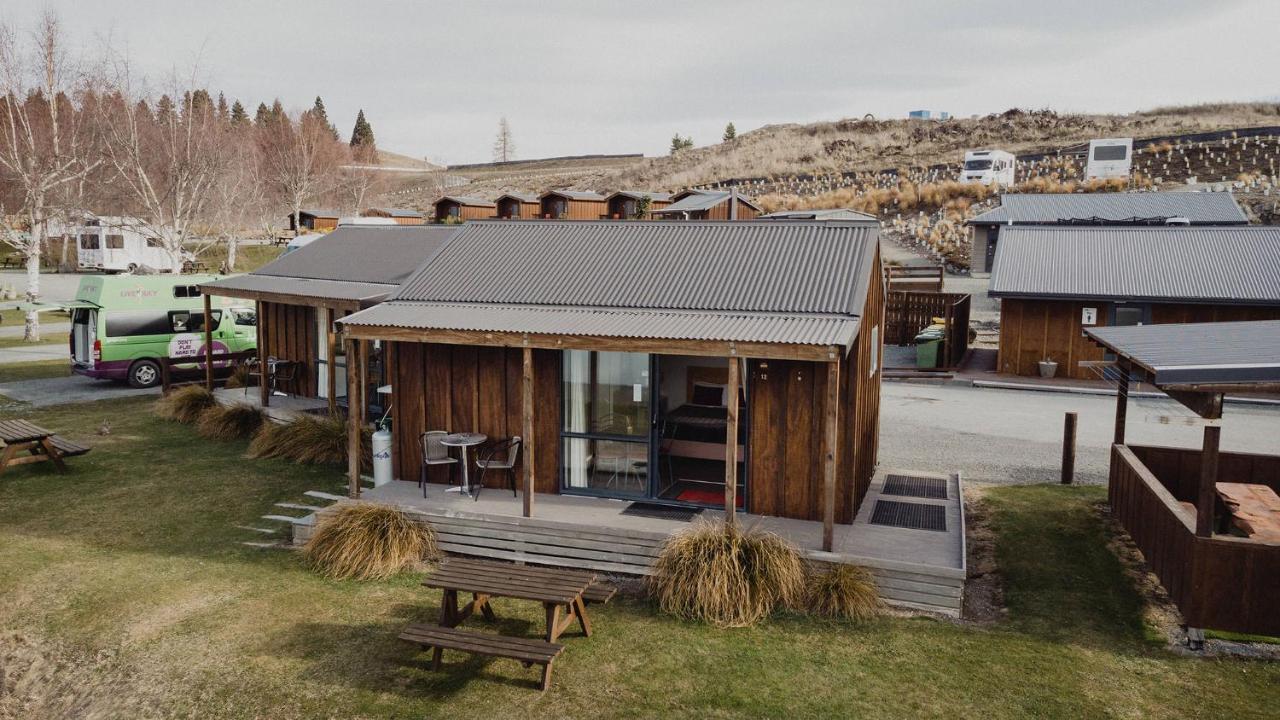 Lakes Edge Holiday Park Lago Tékapo Exterior foto