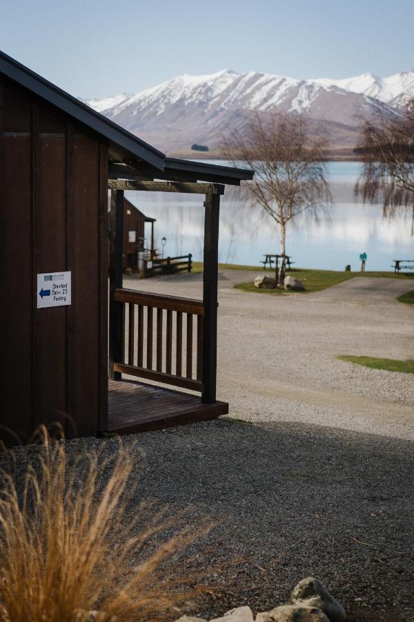 Lakes Edge Holiday Park Lago Tékapo Exterior foto