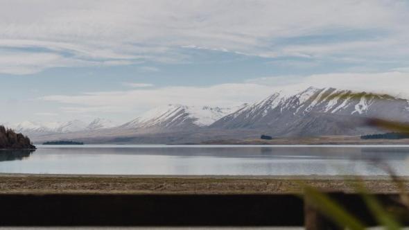 Lakes Edge Holiday Park Lago Tékapo Exterior foto