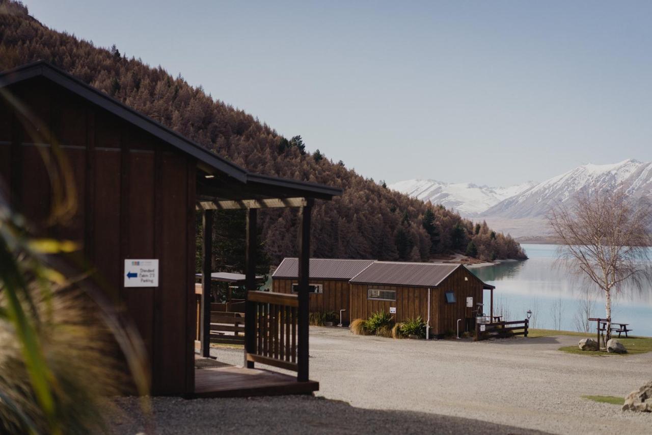 Lakes Edge Holiday Park Lago Tékapo Exterior foto