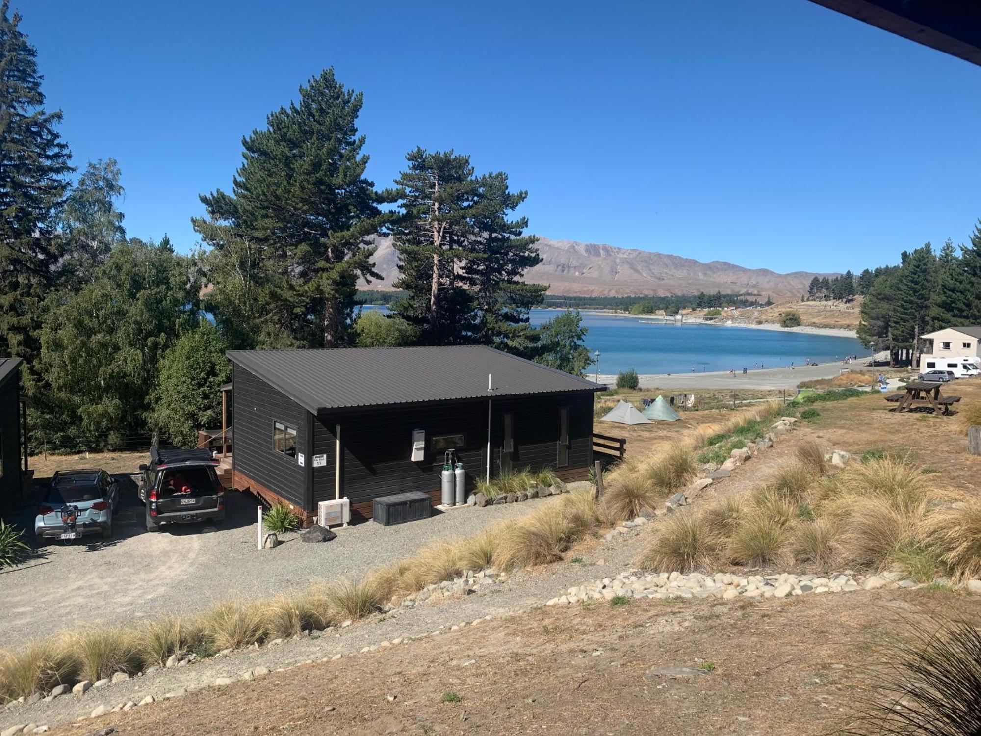 Lakes Edge Holiday Park Lago Tékapo Exterior foto